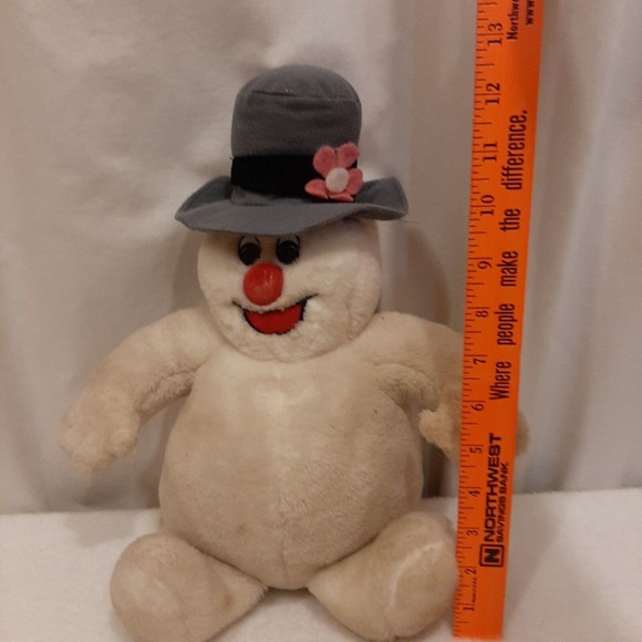 Gemmy Animated Frosty The Snowman Singing Christmas Plush, 2001 For Parts VTG - Picture 9 of 16